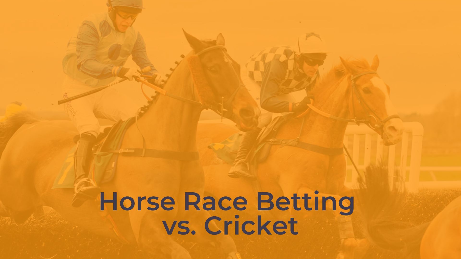 Horse Race Betting vs. Cricket