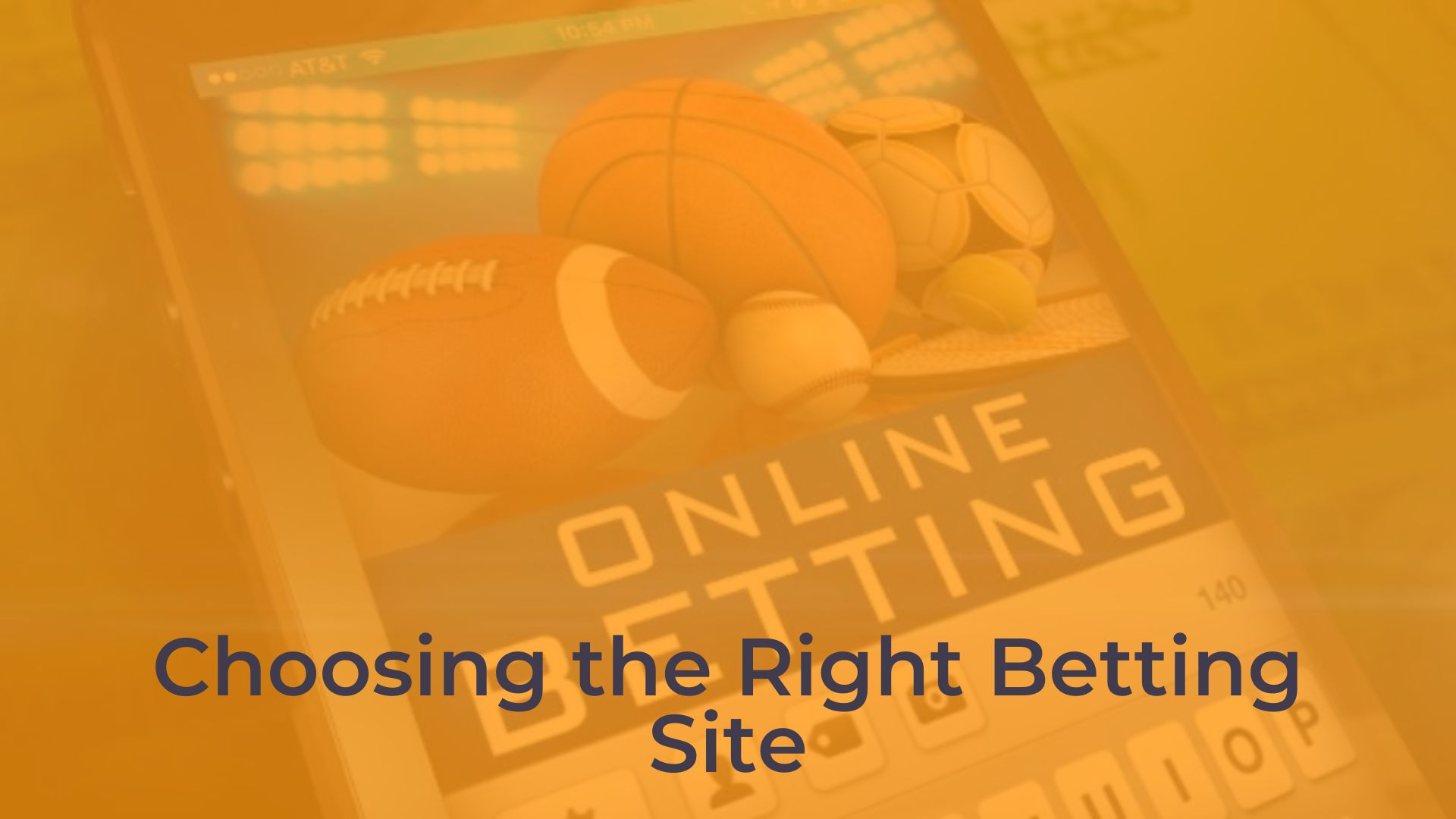 Choosing the Right Betting Site: A Simple Guide