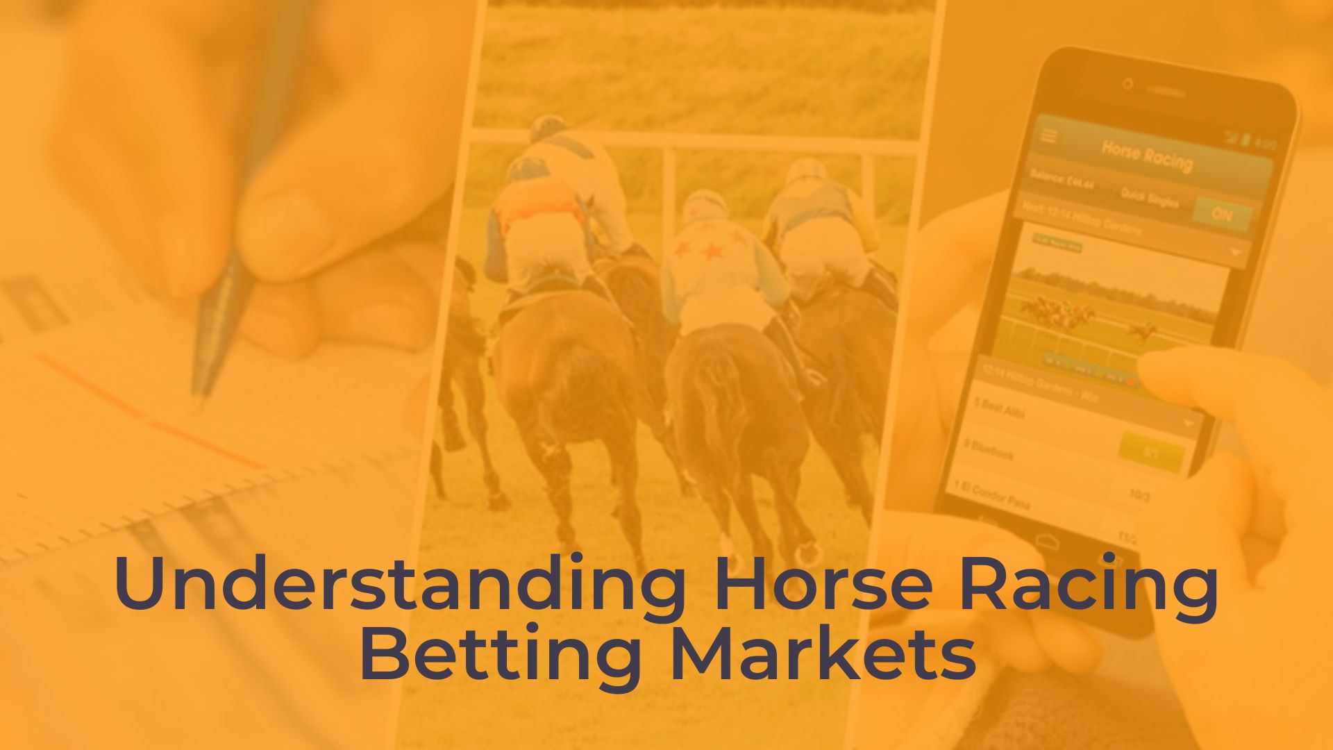 Understanding Horse Racing Betting Markets