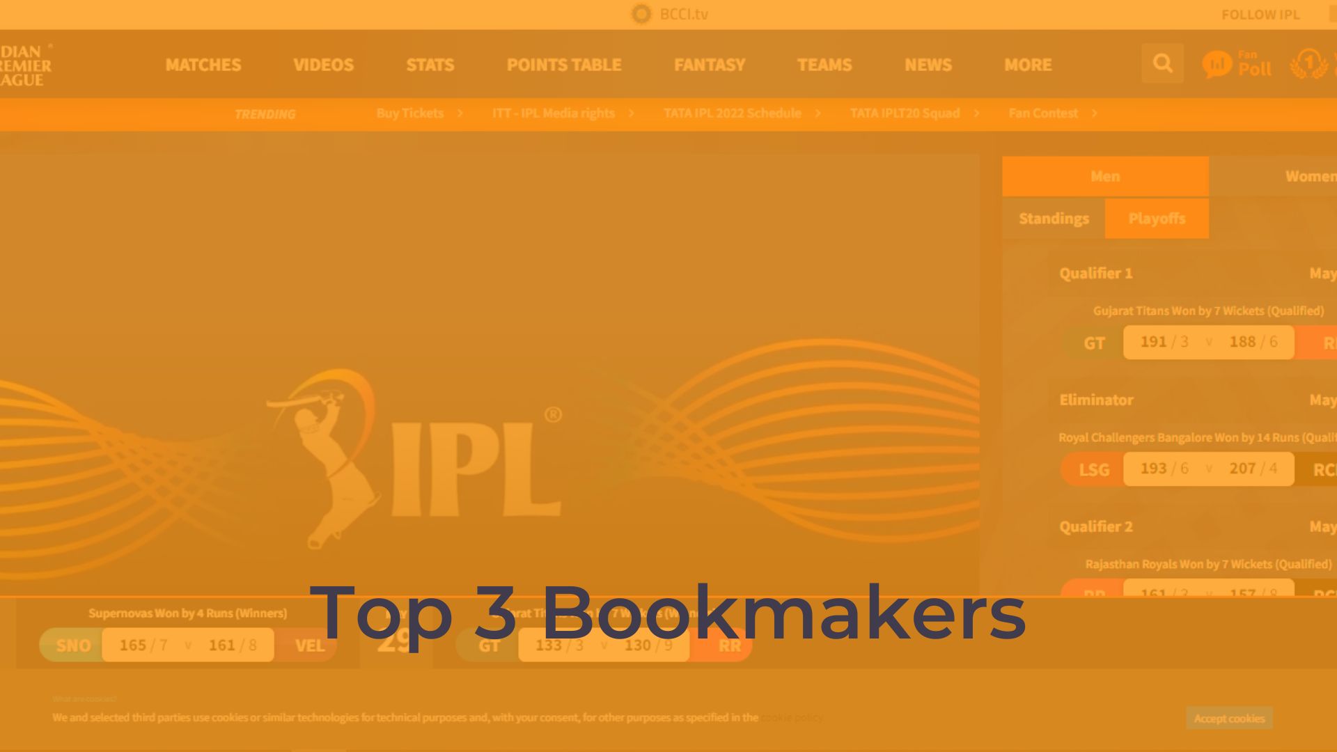 Spotlight on IPL Betting: A Deep Dive into the Top 3 Bookmakers